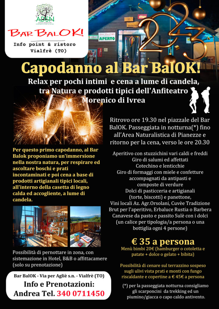 Capodanno 2023 al Bar BalOK